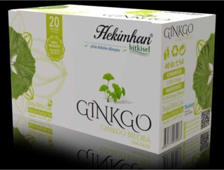 Hekimhan Bitkisel Ginkobiloba Çay 20 Süzen Poşet
