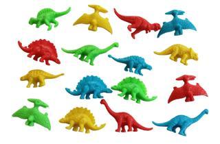 Ct Toys 20 Adet 4 Farklı Renk Dinazor Seti Plastik Dinozor Oyuncak