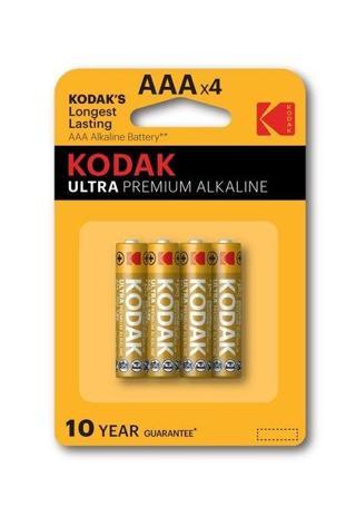 Kodak 4 Adet Ultra Premium Alkalin İnce Pil