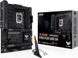 ASUS Tuf Gamıng B760 Plus Wıfı D4 Intel B760 Soket 1700 5333mhz Ddr4 3xm.2 Atx Anakart