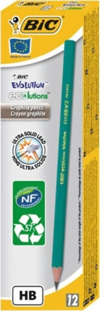 Bic Eco Evolution 650 Hb Kurşun Kalem 12'li