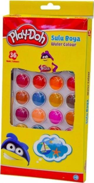 Play Doh Sulu Boya 36 Renk 23 mm Çap