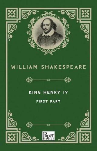 King Henry 4 First Part - William Shakespeare - Paper Books