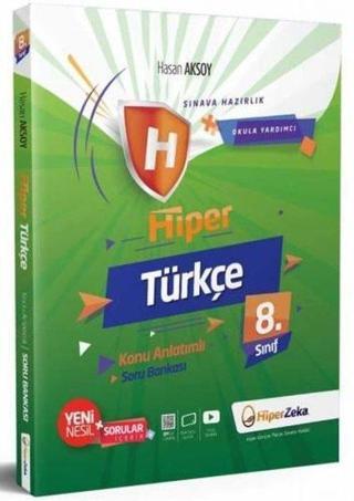 8. Sınıf Hiper Türkçe Konu Anlatımlı & Soru Bankası - Hasan Aksoy - Hiper Zeka