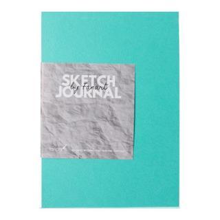 Fanart Sketch Journal A5 Ivory Kağıt Turkuaz Kapak Eskiz Defteri