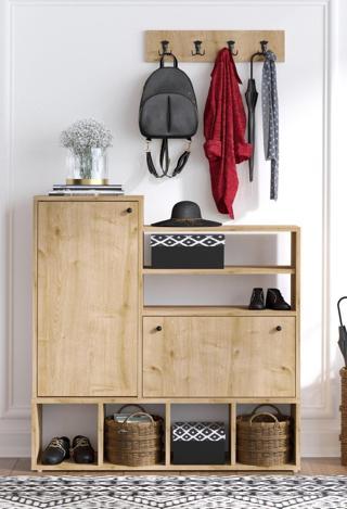 Decormet Wess Ayakkabılık Safir Meşe