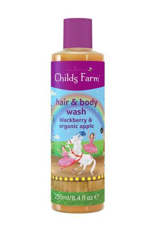 Childs Farm Böğürtlen ve Organik Elma Özlü Çocuk Saç ve Vücut Şampuanı 250ml