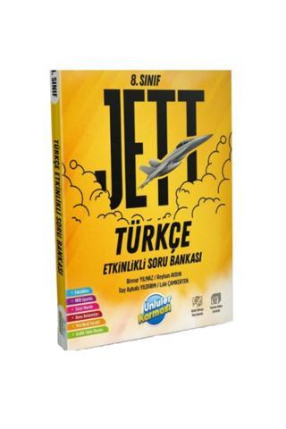 Ünlüler Karması Yayınları 8. Sınıf Jett Türkçe Etkinlikli Soru Bankası - Ünlüler Karması Yayınları