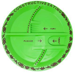 Constructive Eating Dino Tabağı