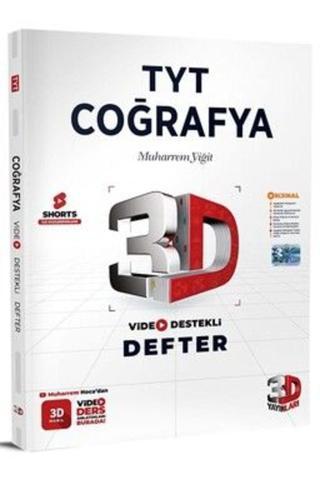 3D Tyt Coğrafya Defter Video Destekli - 3D Yayınları