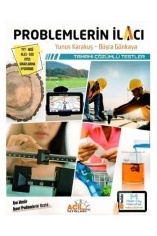 Acil Yayınları Yks Tyt Msü Kpss Problemlerin Ilacı Tamamı Çözümlü Testler - Acil Yayınları