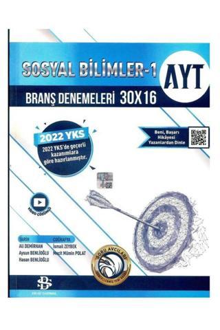 Bilgi Sarmal Ayt Sosyal Bilimler 30 X 16 Branş Deneme - Bilgi Sarmal Yayınları