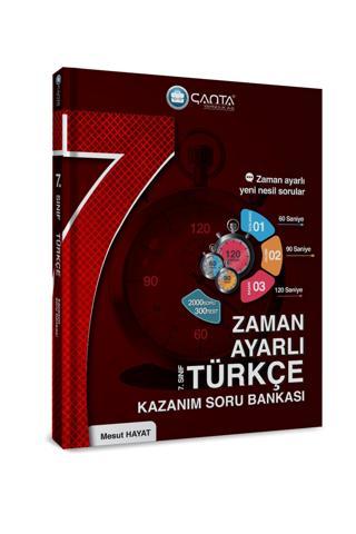 7.Sınıf Türkçe Zaman Ayarlı Kazanım Soru Bankası 2 Çanta Yayınları - Çanta Yayınları