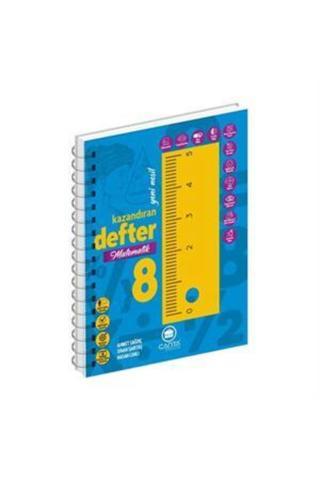 Çanta Yayınları 8 Sınıf Matematik Okula Yardımcı Kazandıran Defter Akıllı - Çanta Yayınları