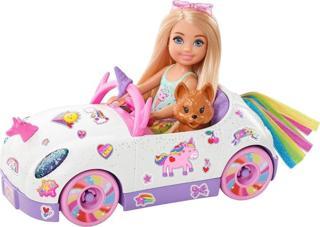 Barbie Chelsea Bebek Ve Arabası, 3 Yaş Ve Üzeri, Gxt41