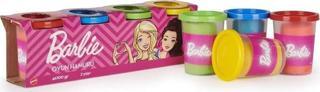 Barbie Oyun Hamuru 4'Lü Paket - (4 X 100 Gr)
