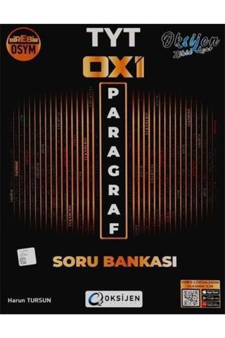 OXİ TYT PARAGRAF SORU BANKASI - Oksijen Yayınları - Eğitim