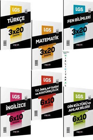 2023 LGS 1.Dönem Full Deneme Seti 6 Ders-27 deneme Marka Yayınları Marka Yayınları