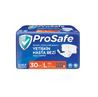 Prosafe Belbantlı Yetişkin Hasta Bezi Büyük 30'lu L