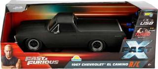 8429 1:16 Fast & Furious 1967 Chevrolet El Camino USB Şarjlı Uzaktan Kumandalı Araba