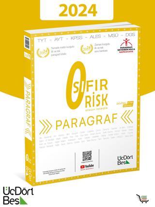 345-Paragraf Sıfır Risk 2024 Model  - Üç Dört Beş Yayınları