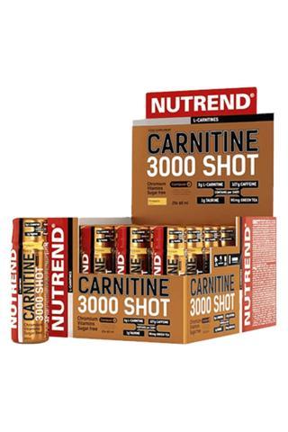 Nutrend Portakal Aromalı L-carnitine Shot 3000 mg 20 Ampul