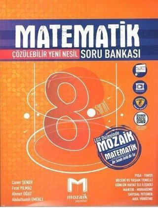 2023 8.Sınıf Matematik Soru Bankası - Kolektif  - Mozaik - Ders Kitapları