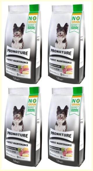 Pronature Perfect Maintenance Kuzu Etli Patatesli ve Enginarlı Yetişkin Köpek Maması 1,5 Kg*4 ADET