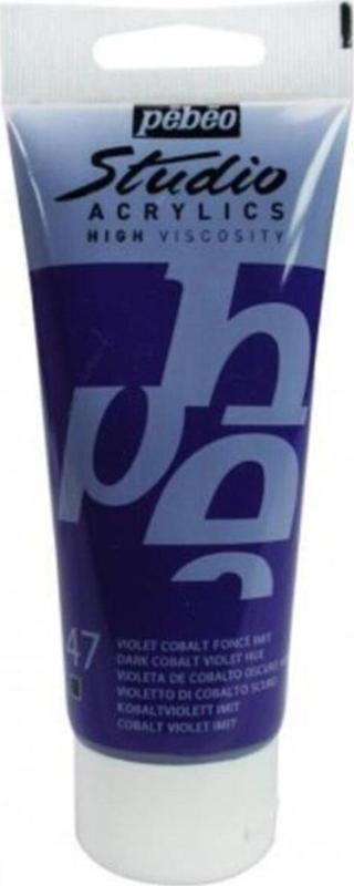 Pebeo Studıo Akrilik Boya 100 Ml Dark Cobalt Violet
