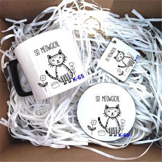 Kedi Tasarımlı Hediye Kutuları, Hediye Setleri, Kedili Kutular K Serisi (100 Model)