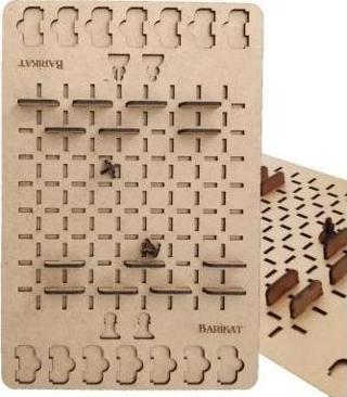 Moon Beavers Barikat Eğitici Öğretici Geliştirici Boyanabilir Ahşap Sağlıklı Zeka Oyuncakları