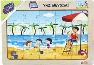 Onyıl Oyuncak Ahşap Yaz Mevsimi Puzzle