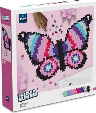 Plus Plus Puzzle By Number Butterfly 800pcs PP-3915