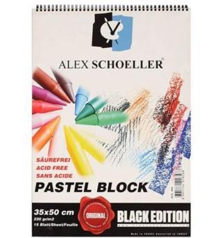 Alex Schoeller Fon Kartonu 35x50 220 Gr Siyah ALX-894