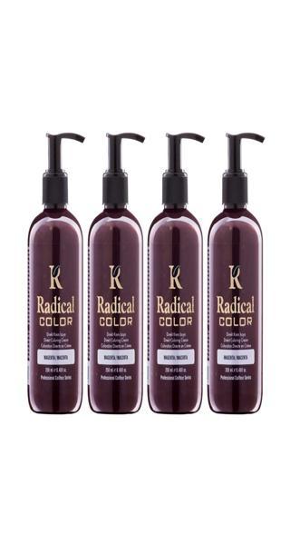 Radical Color NEW 25/Macenta Amonyaksız Su Bazlı Saç Boyası 250 ML 4 Adet Magenta