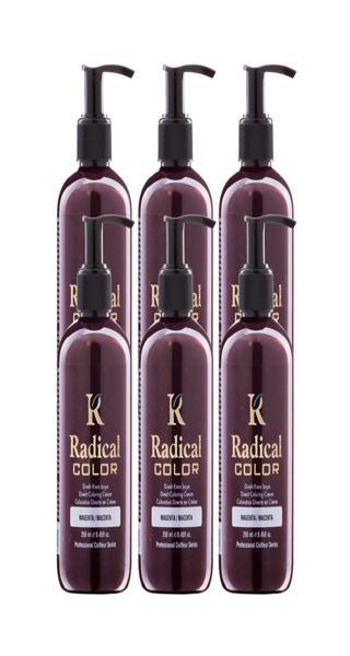 Radical Color NEW 25/Macenta Amonyaksız Su Bazlı Saç Boyası 250 ML 6 Adet Magenta