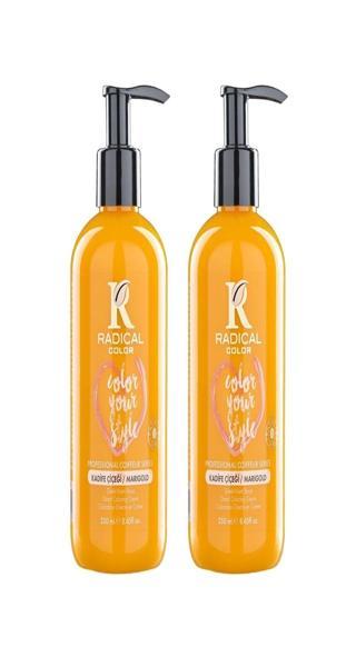 Radical Color NEW 25/Marigold Amonyaksız Su Bazlı Saç Boyası 250 ML 2 Adet Kadife Çiçeği