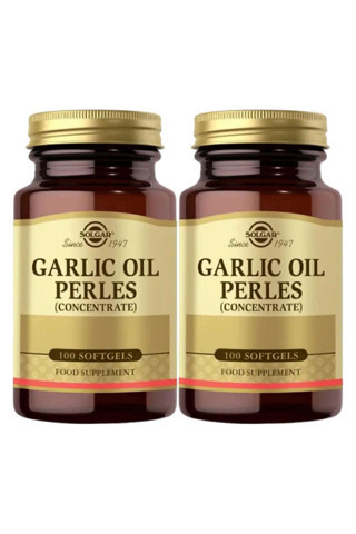 Solgar Garlic Oil 100 Kapsül 2 Adet