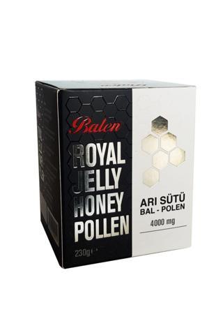 Balen Orijinal Arı Sütü Bal Polen Karışım 230 Gr 4000 Gg