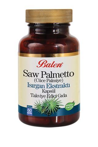 Lokman Balen Saw Palmetto Cüce Palmiye Isırgan Ekstraktı 375 Mg X 60 Kapsül