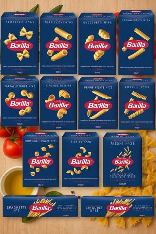 Barilla Ekonomik Makarna Paketi 500 Gr X 13 Adet