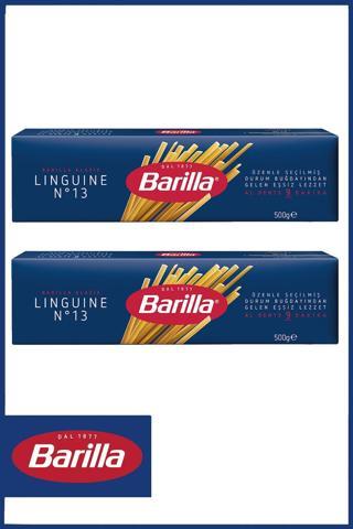 Barilla Linguine (Yassı) Spagetti Makarna No.13 500 Gr X 2 Adet