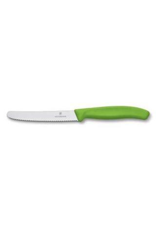 Victorinox 6.7836.L114 Swiss Classic 11 Cm Domates & Sosis Bıçağı Yeşil