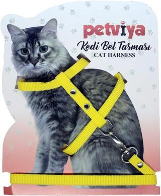 Petviya Kedi Gögüs (Bel) Tasmasi Sari