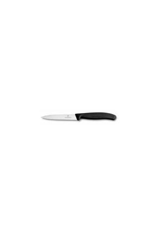 Victorinox 6.7733 Swiss Classic 10 Cm Tırtıklı Soyma Bıçağı Siyah