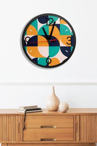 Artavessa Dekoratif Ahşap Mdf 3D Efektli 5Mm Duvar Saati - Model 20