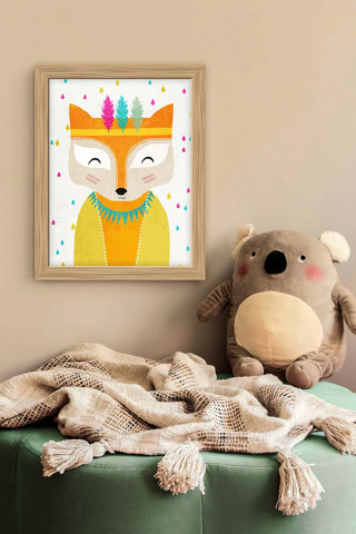 Artavessa Tek Parça Çerçeve Görünümlü Mdf Tablo