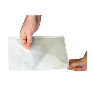 Aso Medya Plastik Yapışkanlı Dosya Cebi 14×20 cm Sağ Cep 100 adet