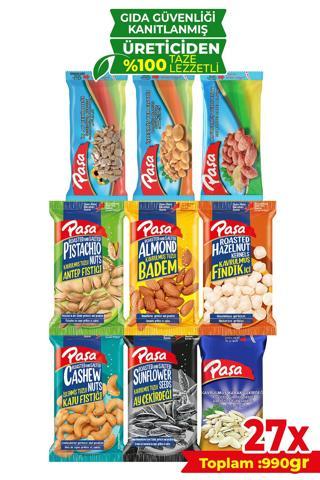 Lezzeti Keşfet Lüx Paket 990 gr - 27 Paket (NATUREL 1. KALİTE)