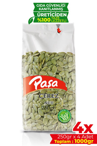 Çiğ İç Kabak Çekirdeği 250 gr X 4 Adet (1 kg)